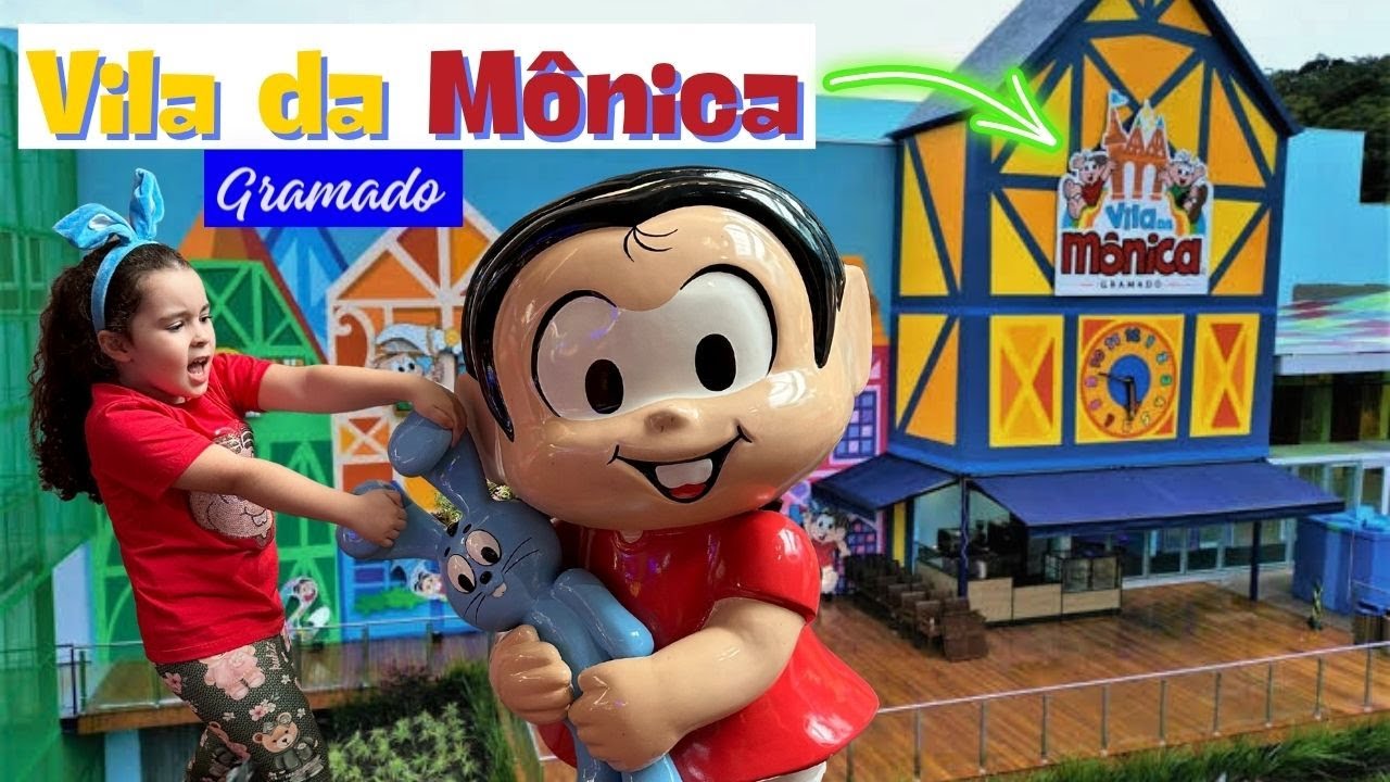 PARQUE VILA DA MÔNICA EM GRAMADO - Está pegando fogo! - PARTE 1