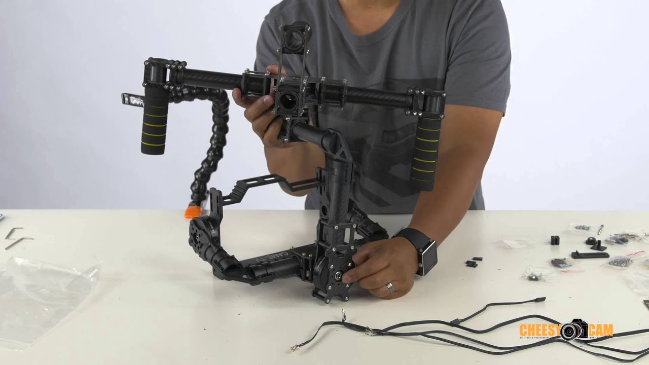 Part 3 - CAME 7000 3 Axis Gimbal Build Wiring the Brushless Motors