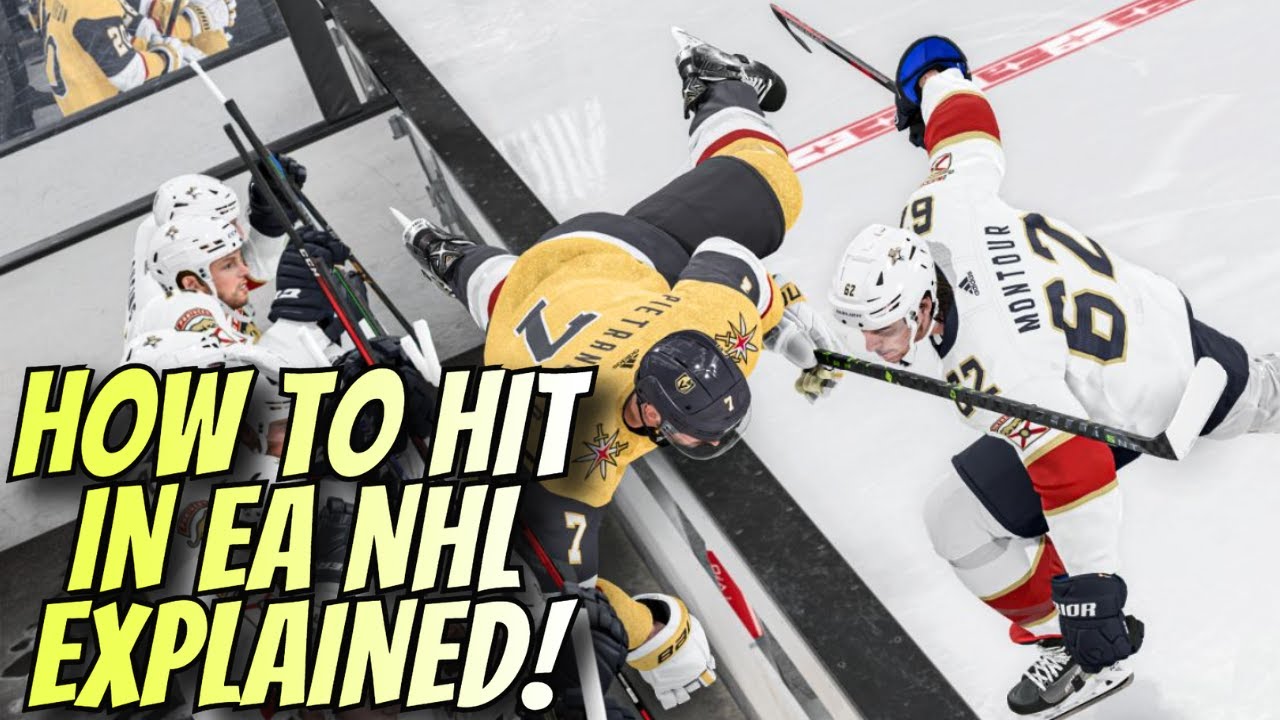 КАК УДАРИТЬ В EA NHL (Skill Stick и Total Control) — БОЛЬШИЕ ИЗМЕНЕНИЯ