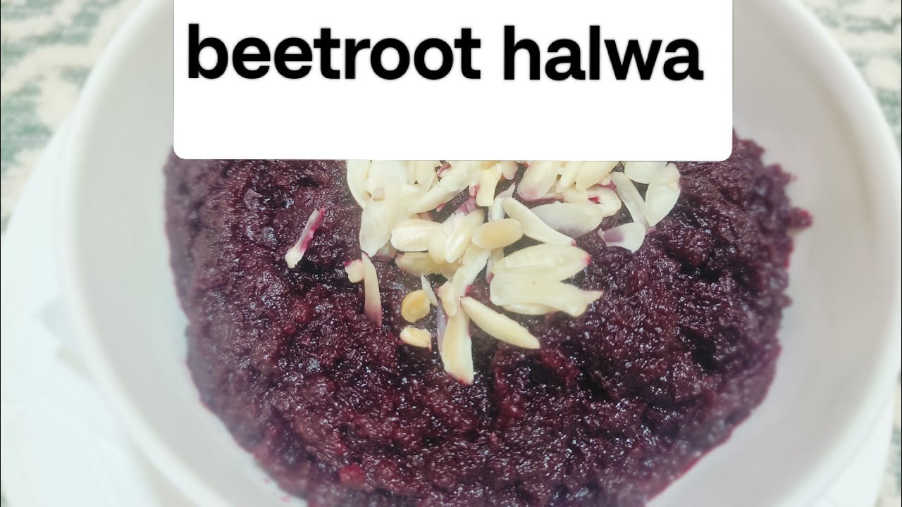 Easy Testy beetroot halwa 
