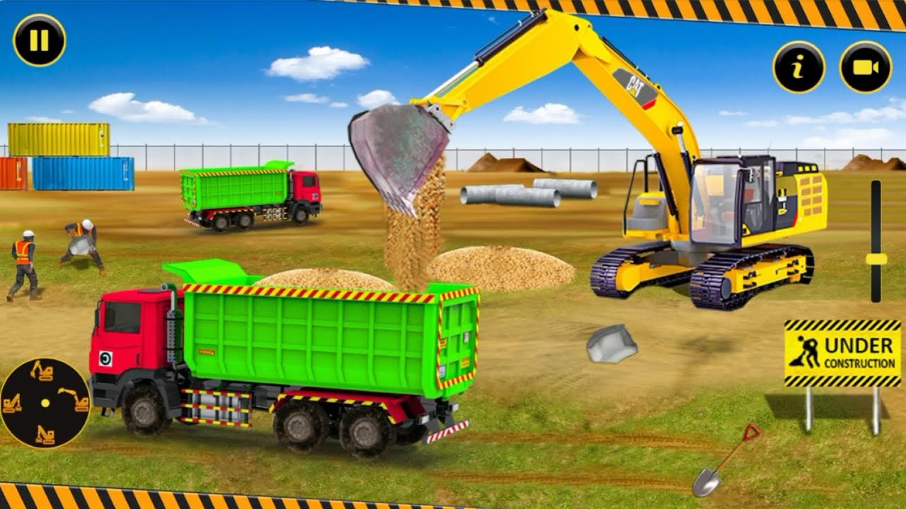 "BUILD & CRUSH! 🚧 Epic Heavy Construction Truck Games - Unleash Your Inner Builder!"