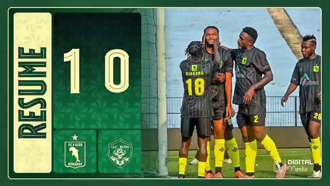Матч между VCLUB и BUKAVU DAWA: до, во время и после матча.