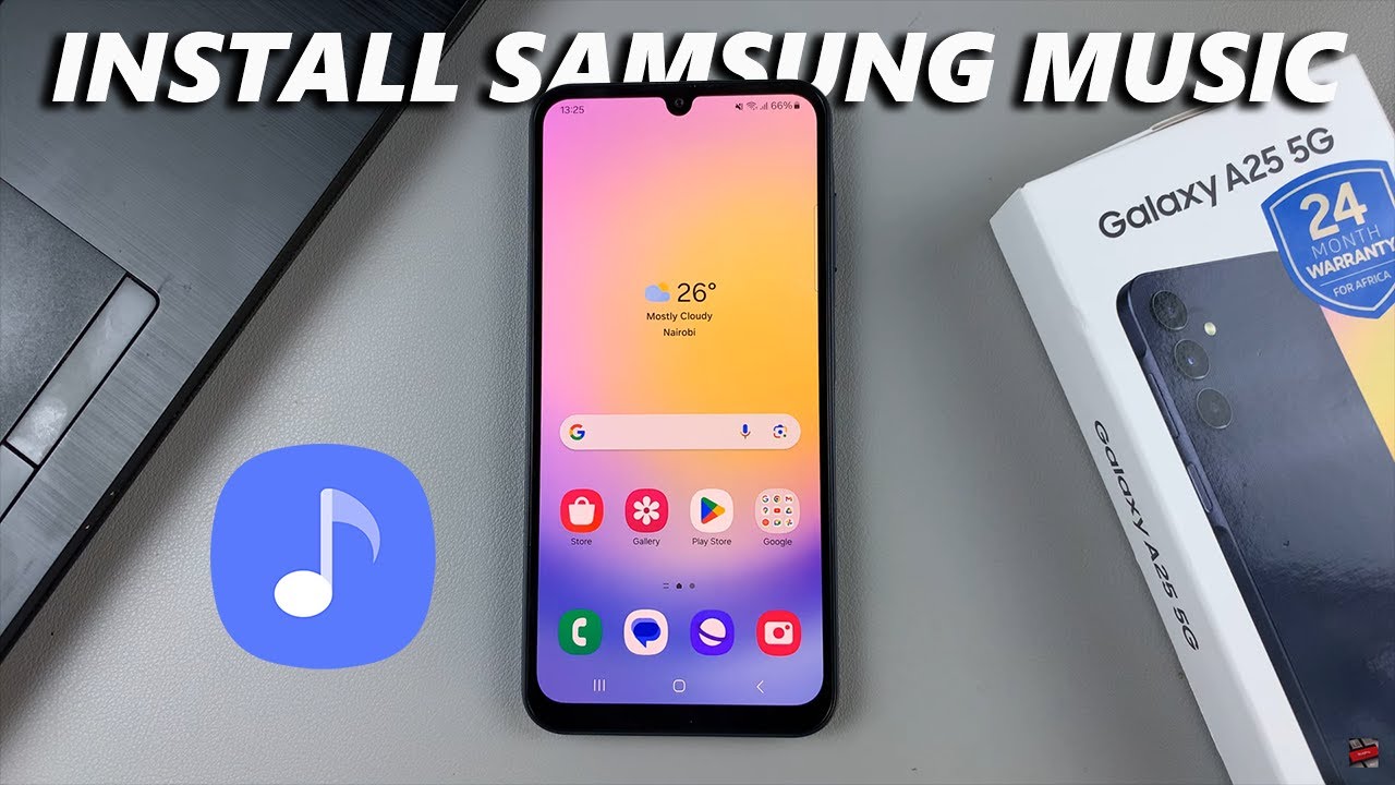 Как установить приложение Samsung Music на Samsung Galaxy A25 5G