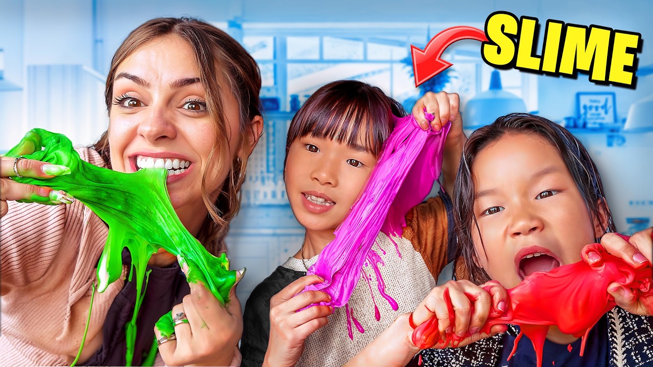 SLIME COMESTIBLE CON LAS CHINITAS 😱🥠🥢🥡