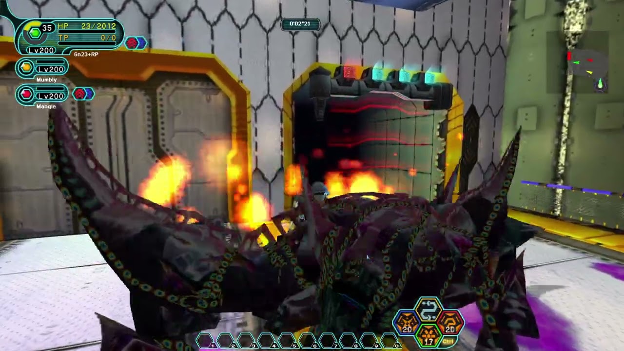 [PSOBB] Maximum Attack E: Tower - 4