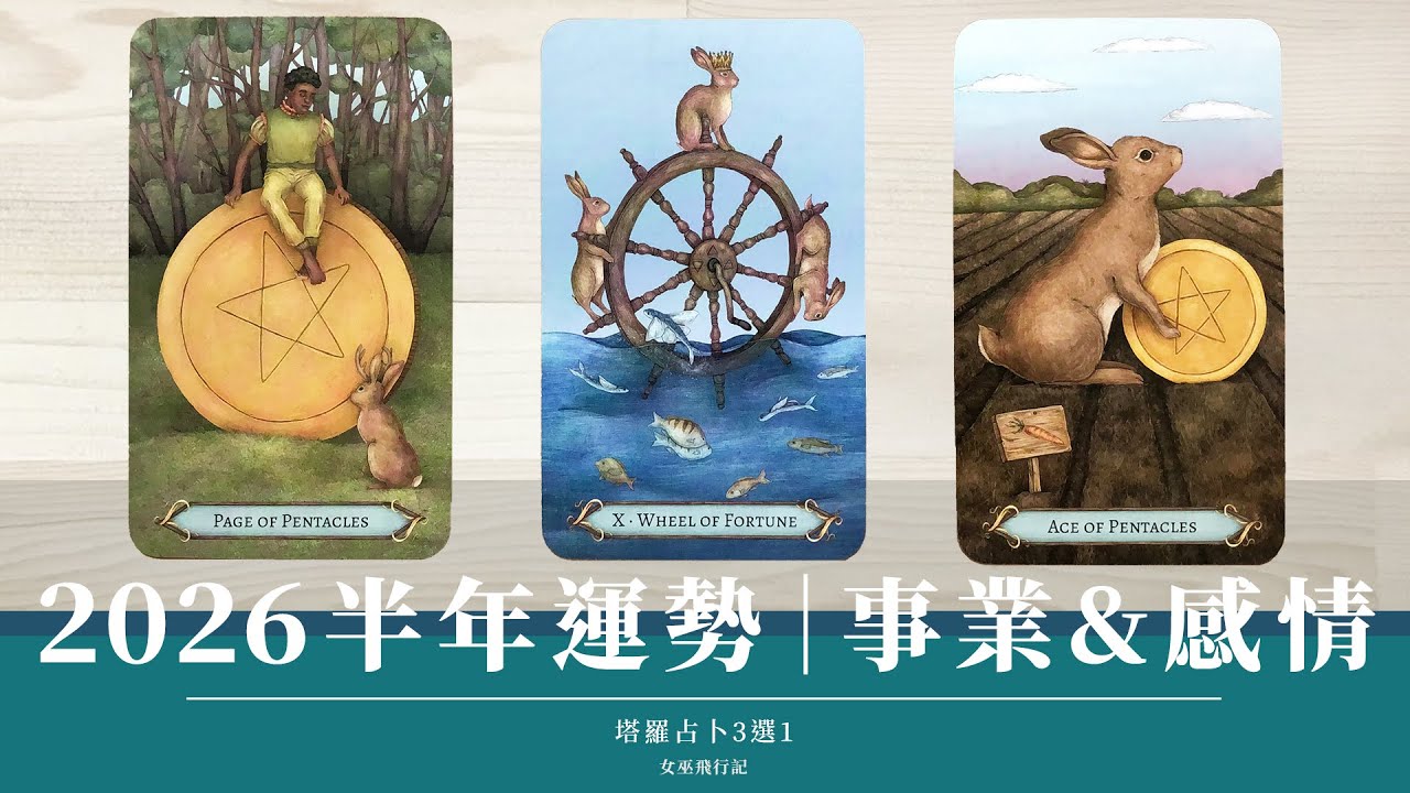 3選1｜2026 上半年🎖️ 總體運勢｜我正吸引什麼人事物｜財神/成就/新的體驗/好運/事業/愛情？｜無時間限制 Timeless｜塔羅 占卜【 精簡版 】