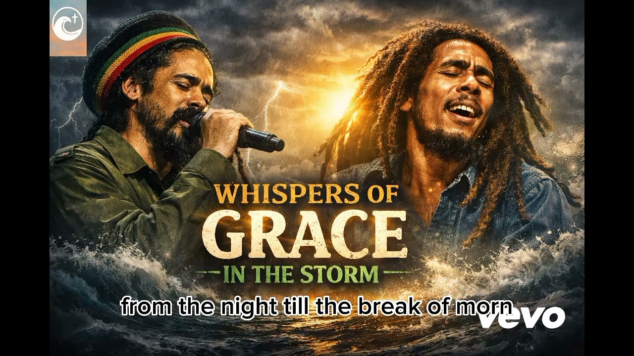 Whispers of Grace In the storm_ Damian Marley ft Bob Marley ( official Gospel raggae lyrics)