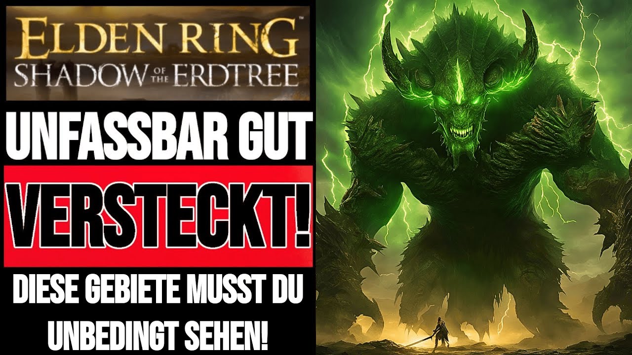 GEHEIME GEBIETE im DLC!🔥Diese Orte MUSST du SEHEN💖Elden Ring DLC Tipps deutsch