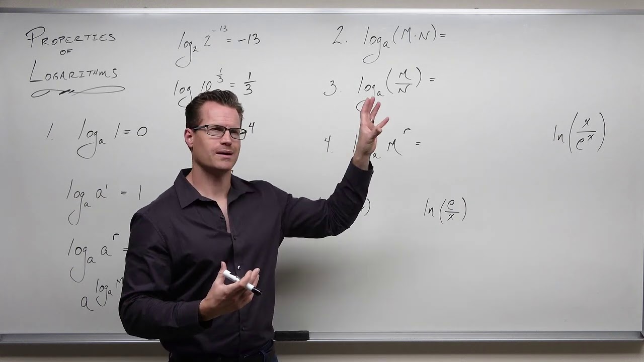 Properties of Logarithms (Precalculus - College Algebra 58)