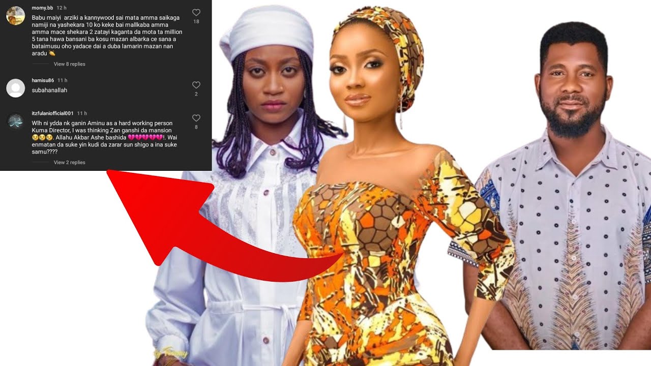 Maryam kk da Bilkisu sunyi mamaki da sukaji Marigayi Aminu S Bono a gidan haya yake har ya rasu