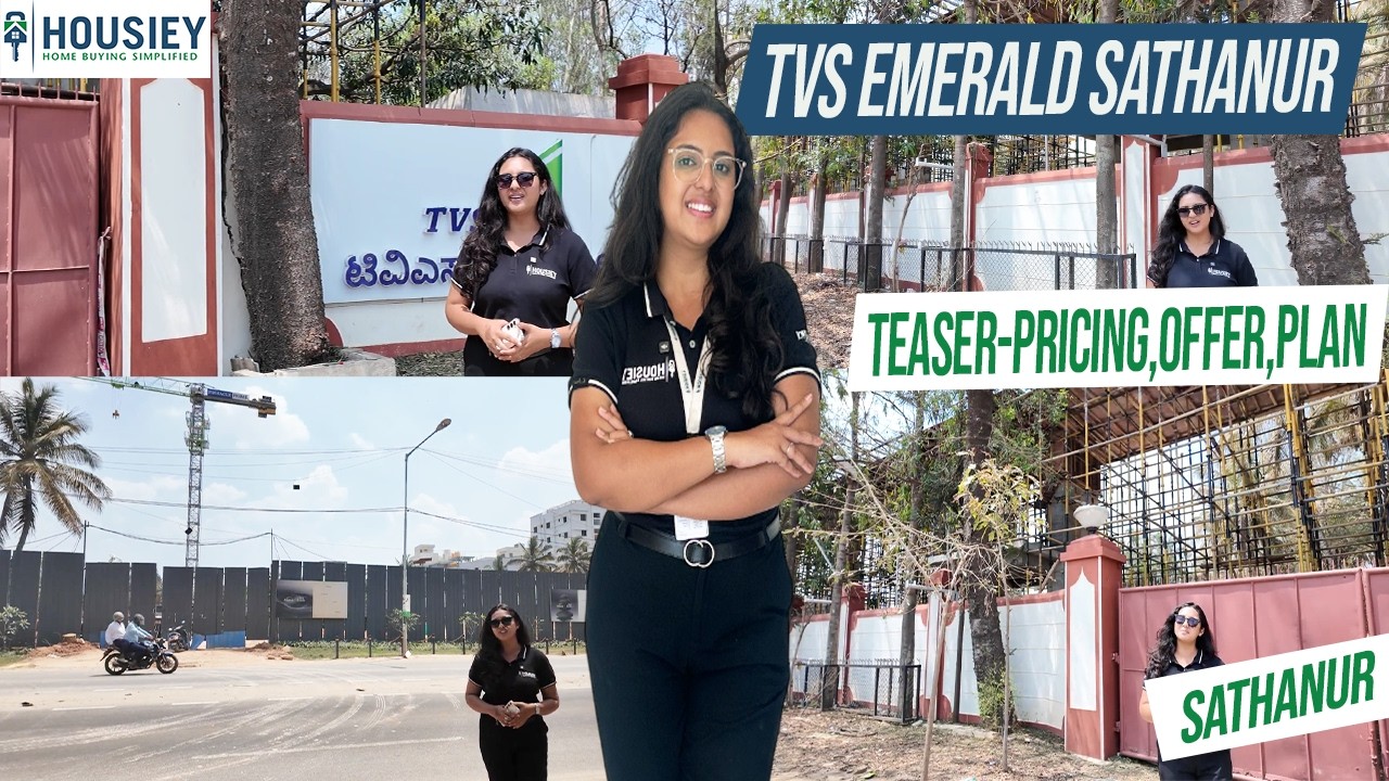 TVS Emerald Sathanur | 2BHK, 3BHK & 4BHK Flats At Bagalur Main Road Bangalore | Price & Location