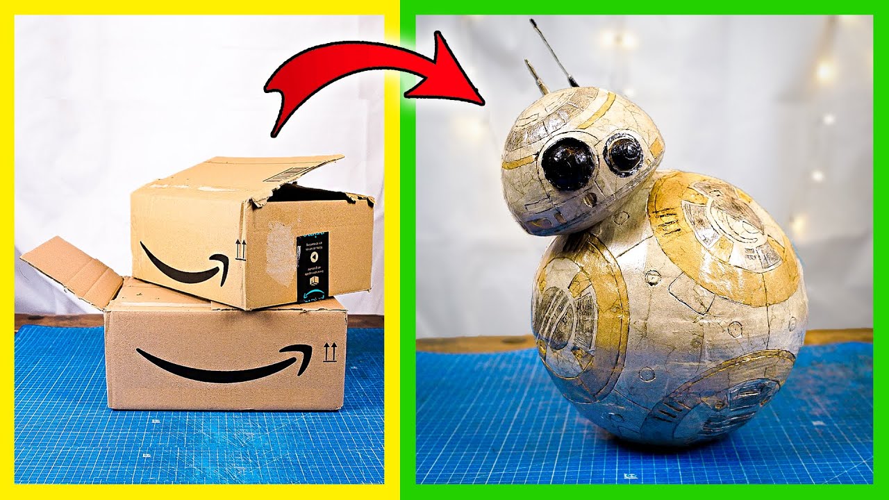 How to make BB8 Droid from cardboard.