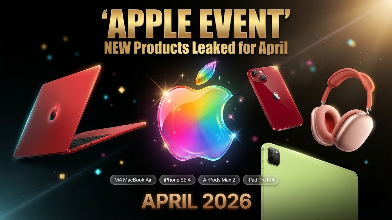 Apple&rsquo;s April Event Just Leaked &ndash; BIG Surprises Coming!!