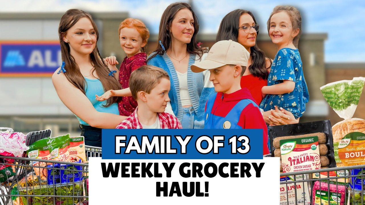 ОГРОМНАЯ закупка продуктов на $300 | Aldi + дискаунтер | Семья из 13 человек