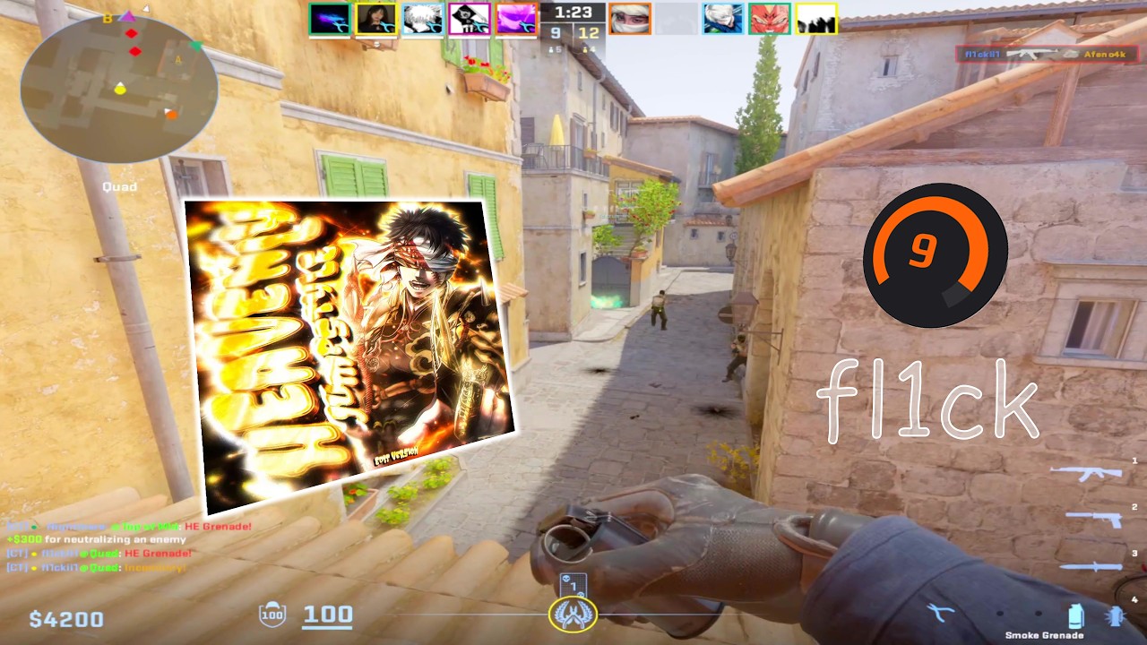 HEAVENLY JUMPSTYLE | CS2 FACEIT LVL 9 HIGHLIGHTS | 240hz