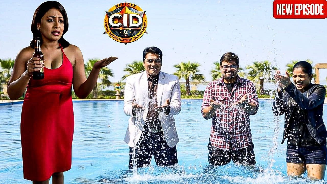 Shreya  के पूल में CID टीम की मस्ती, देख श्रेया रह गई हैरान || C.I.D || Latest Episode ||