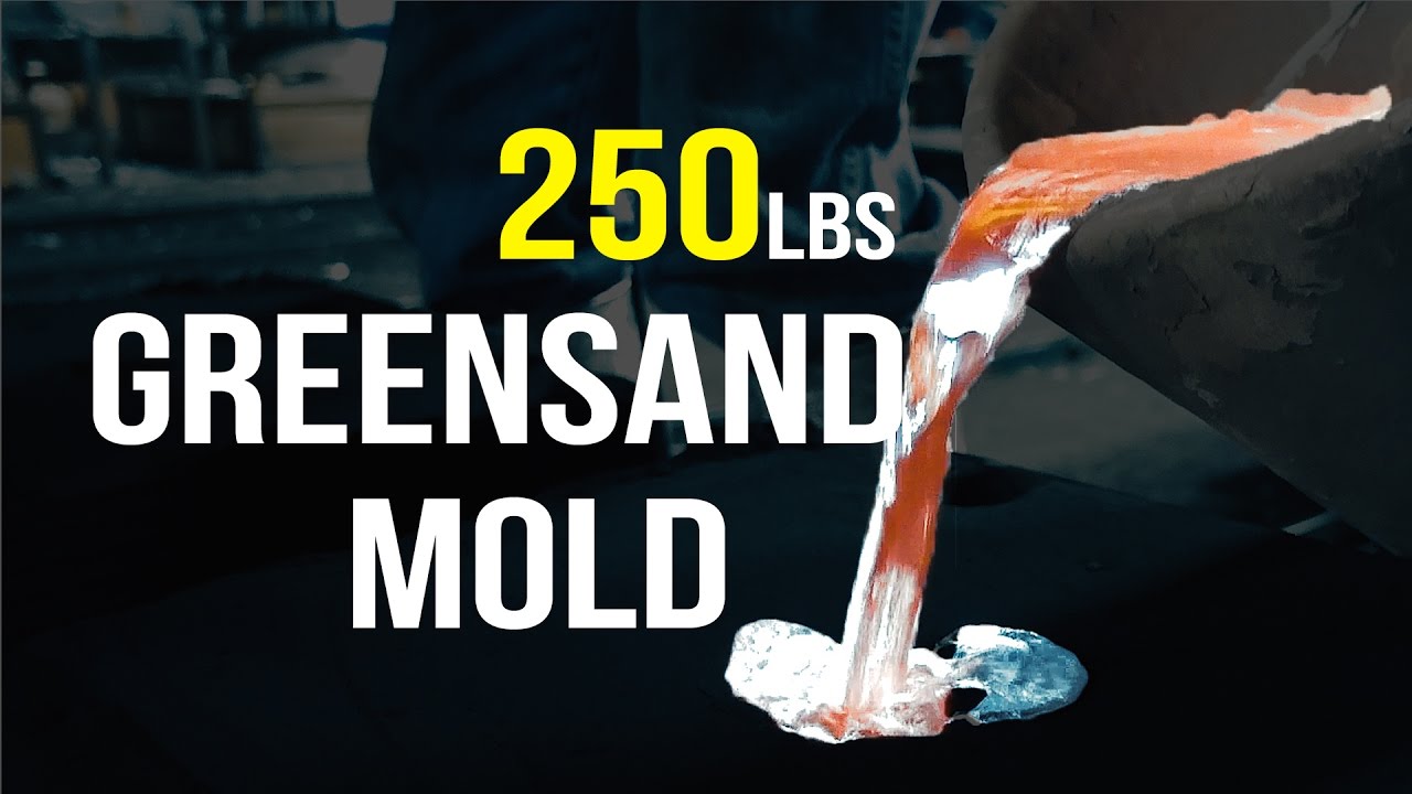 250lbs Greensand Mold