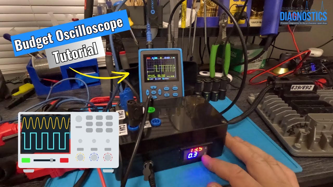 The Best Budget Oscilloscope?? Tutorial.