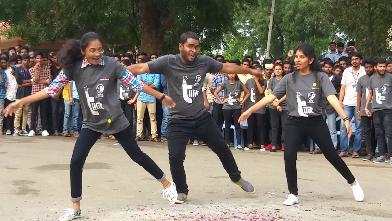 Flash Mob @BITS, Narsampet on the occasion of Shrestah'18_14-09-2018_Part2