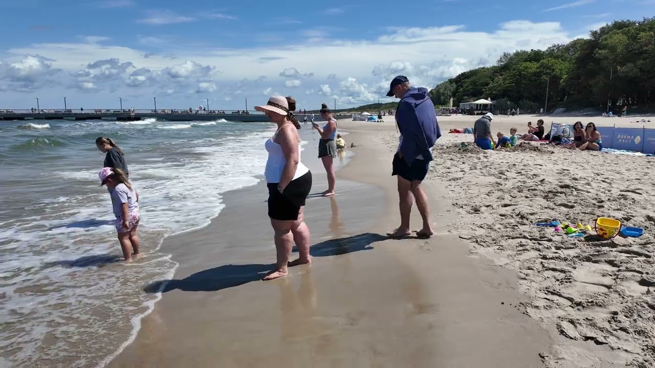 Niesamowite chwile na plaży w Niechorzu! Co się dzieje nad Bałtykiem w 2025? [4K]