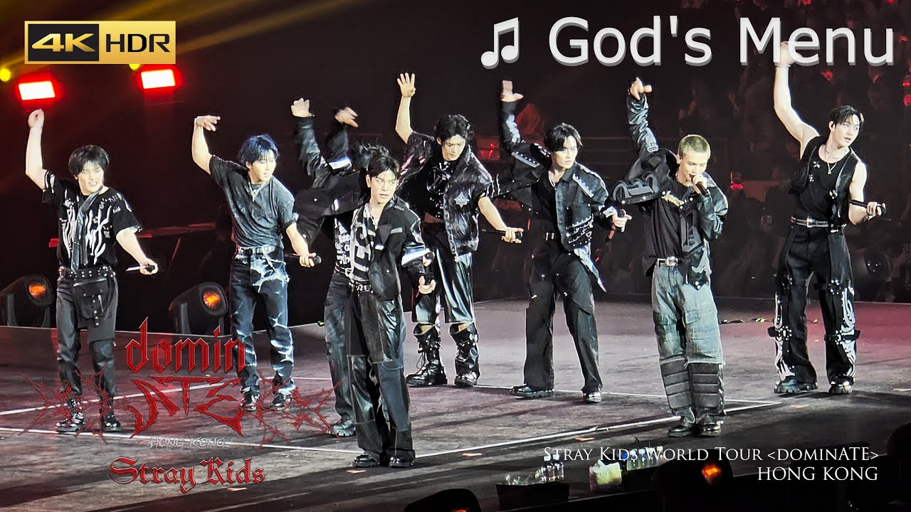 [4K] God's Menu - Stray Kids | HK | 250118-D1