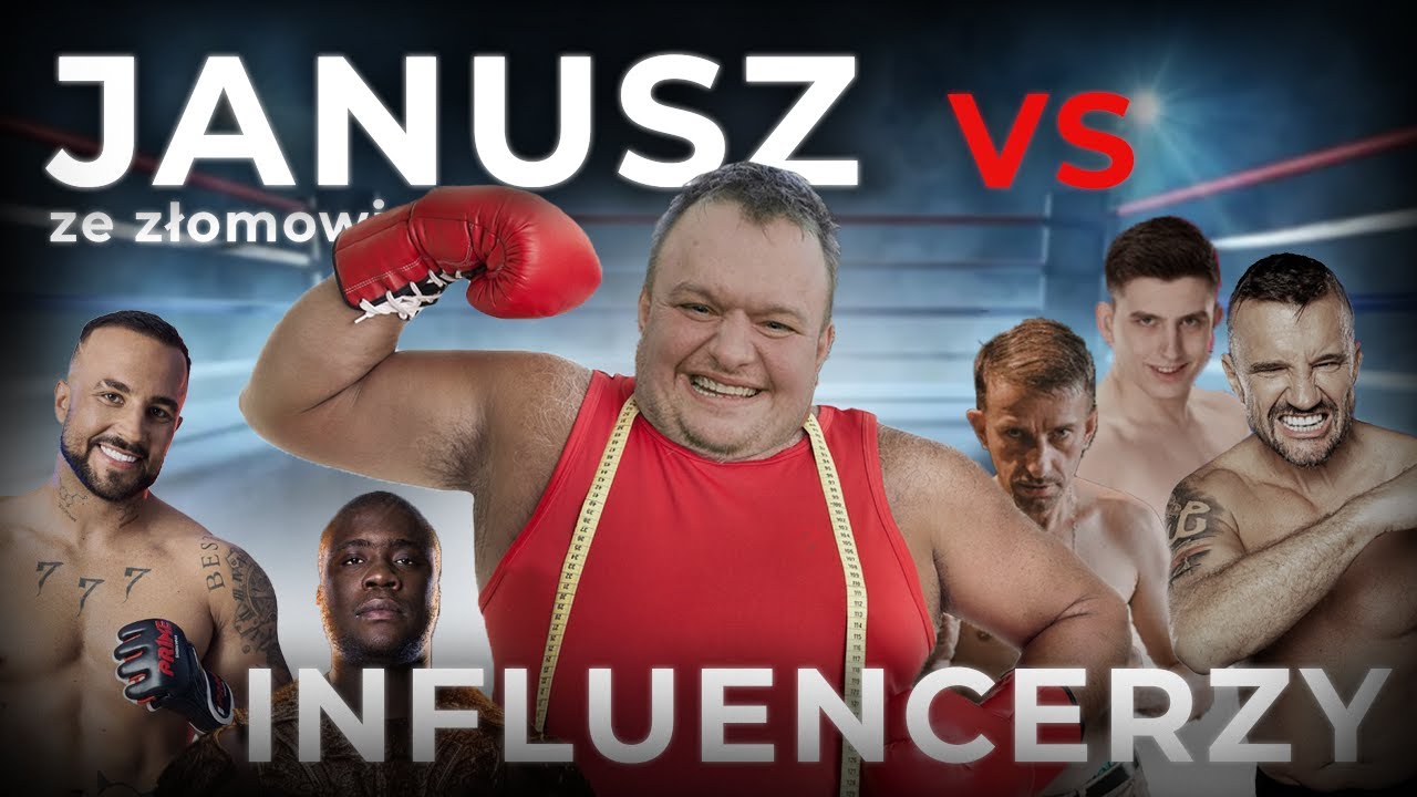 JANUSZ ZE ZŁOMOWISKA VS 5 INFLUENCERÓW!!!😱😱😱 KTO KOGO ZEZŁOMUJE?!?!?