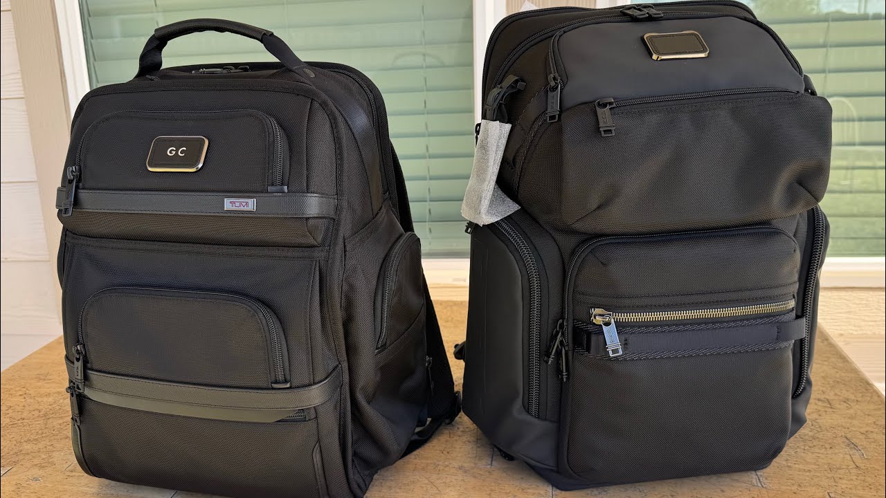 Tumi Alpha Brief Pack vs Alpha Bravo Nomadic 