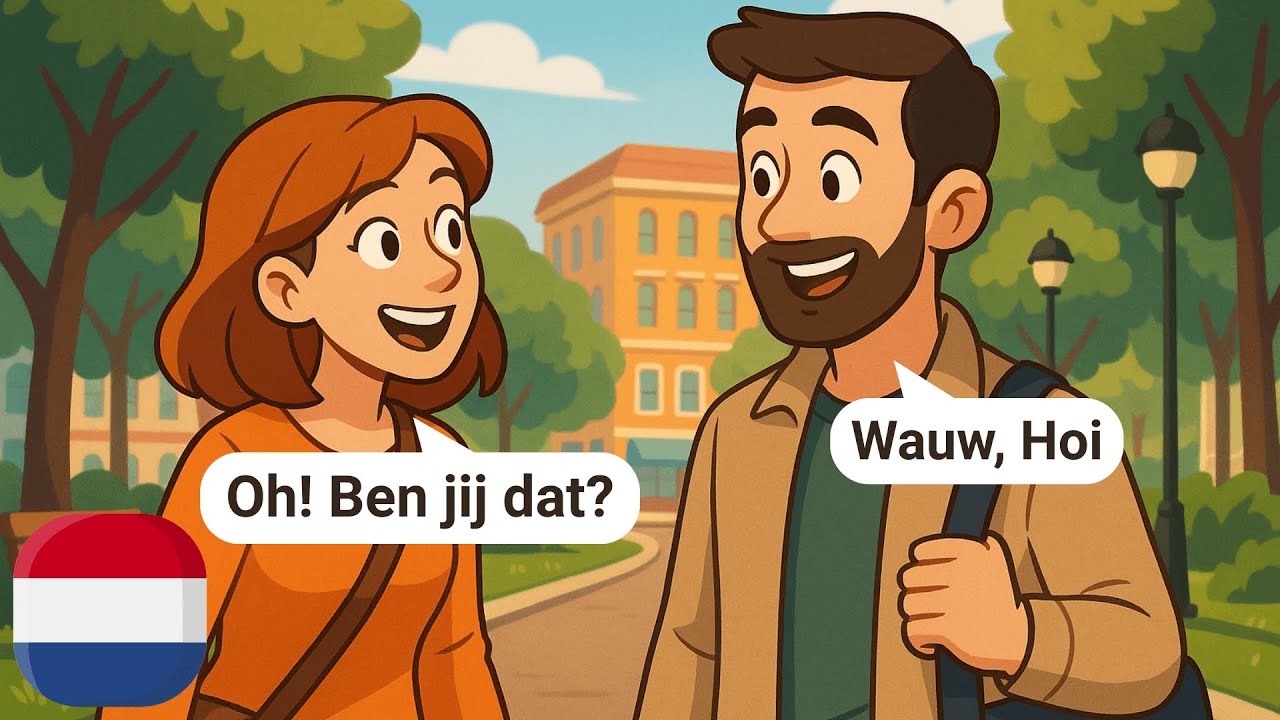Dutch Conversations for Beginners (With Subtitles) | A1-A2 | 10 Short Real-life Dialogues