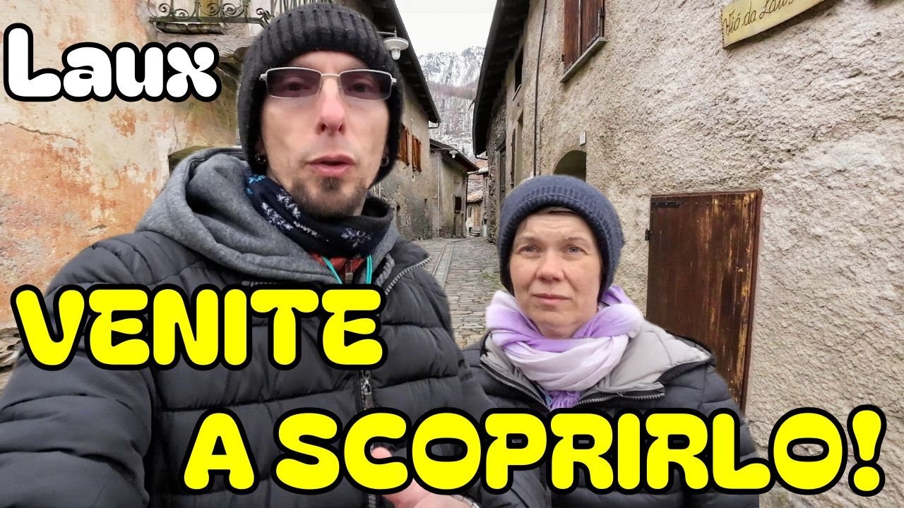 👉Ep 5⎮Ma quanto è Antico!⎮Borgo di LAUX⎮L'incantato laghetto Naturale!😃Val Chisone