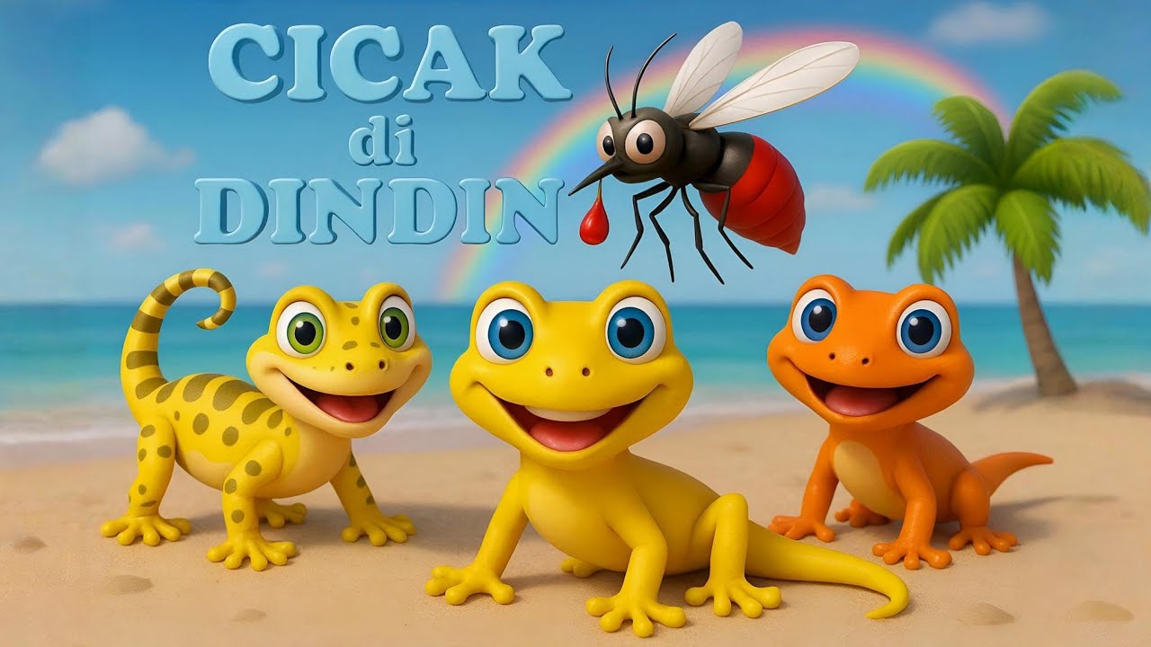Cicak Cicak di Dinding - Lagu Anak Populer | Lagu Edukasi Anak PAUD TK