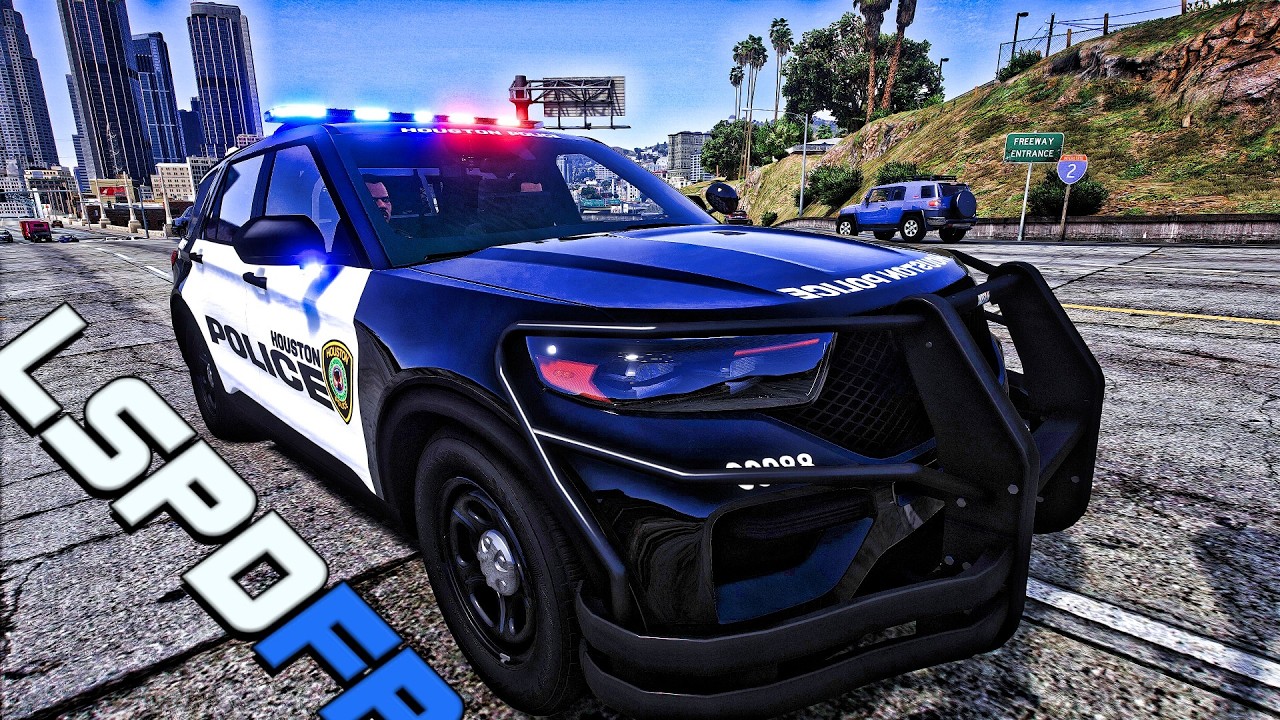 GTA 5 LSPDFR | Дневная смена патруля полиции HPD 👮&zwj;♂️ Беспрерывные вызовы в городе!