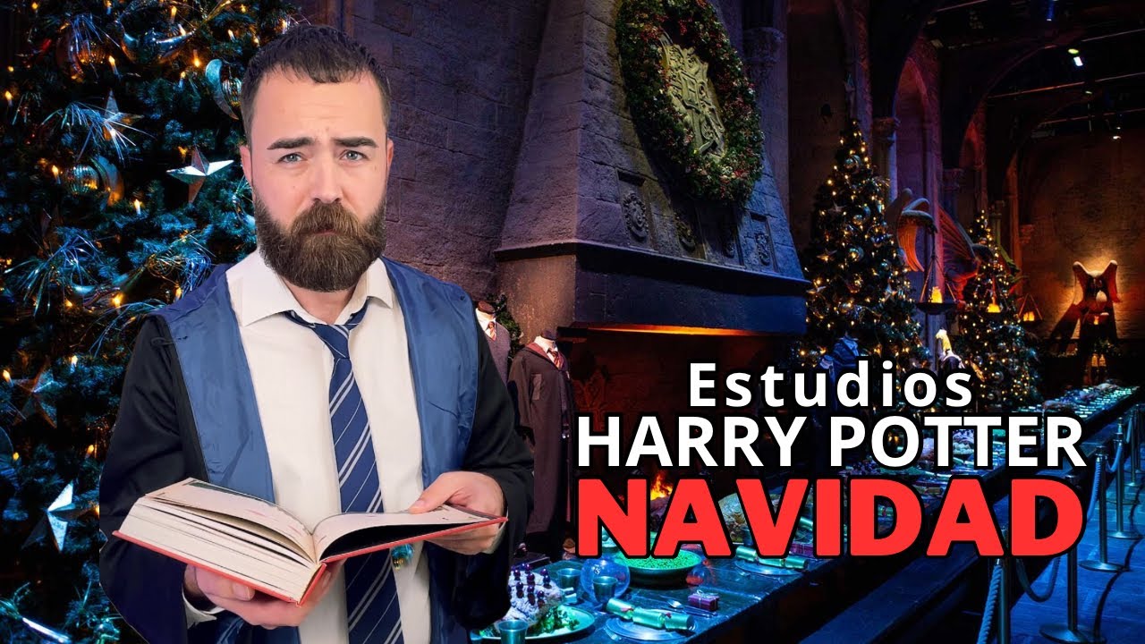 Tour HARRY POTTER ⚡️ Visitamos los estudios de Londres en Navidad 🎄 HOGWARTS IN THE SNOW ❄️