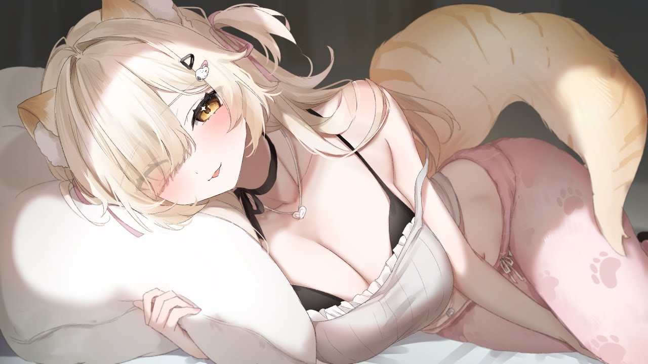 【3DIO ASMR ☁️癒し】come get soooo cozy !! meow meow ♡
