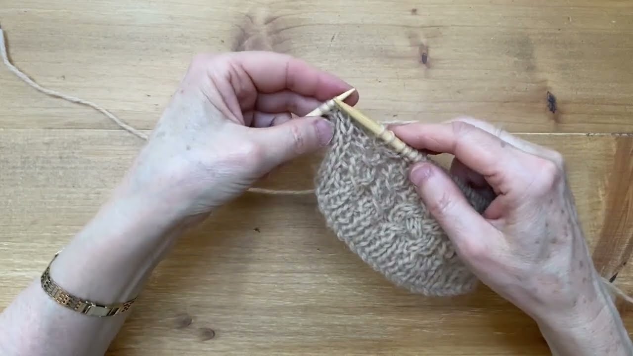 Bella Scarf - Setting the Cable Pattern Rows