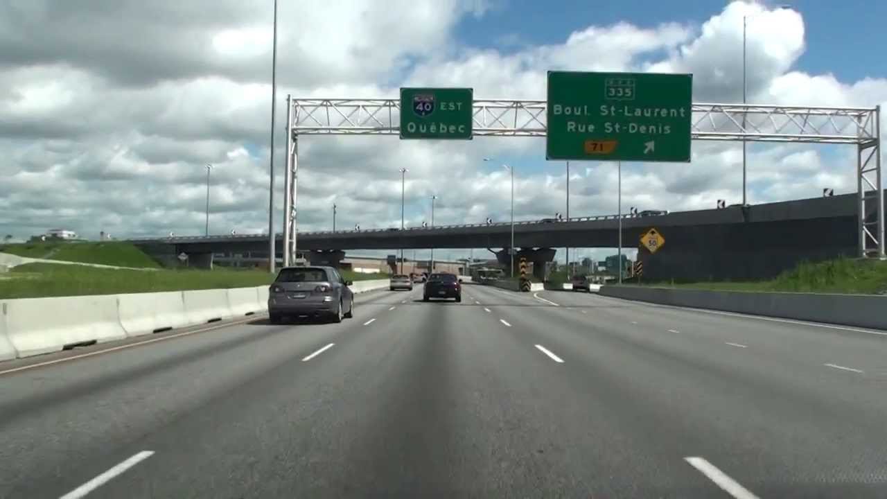 A-40 MONTREAL TO TROIS-RIVIERES, QUEBEC, CANADA