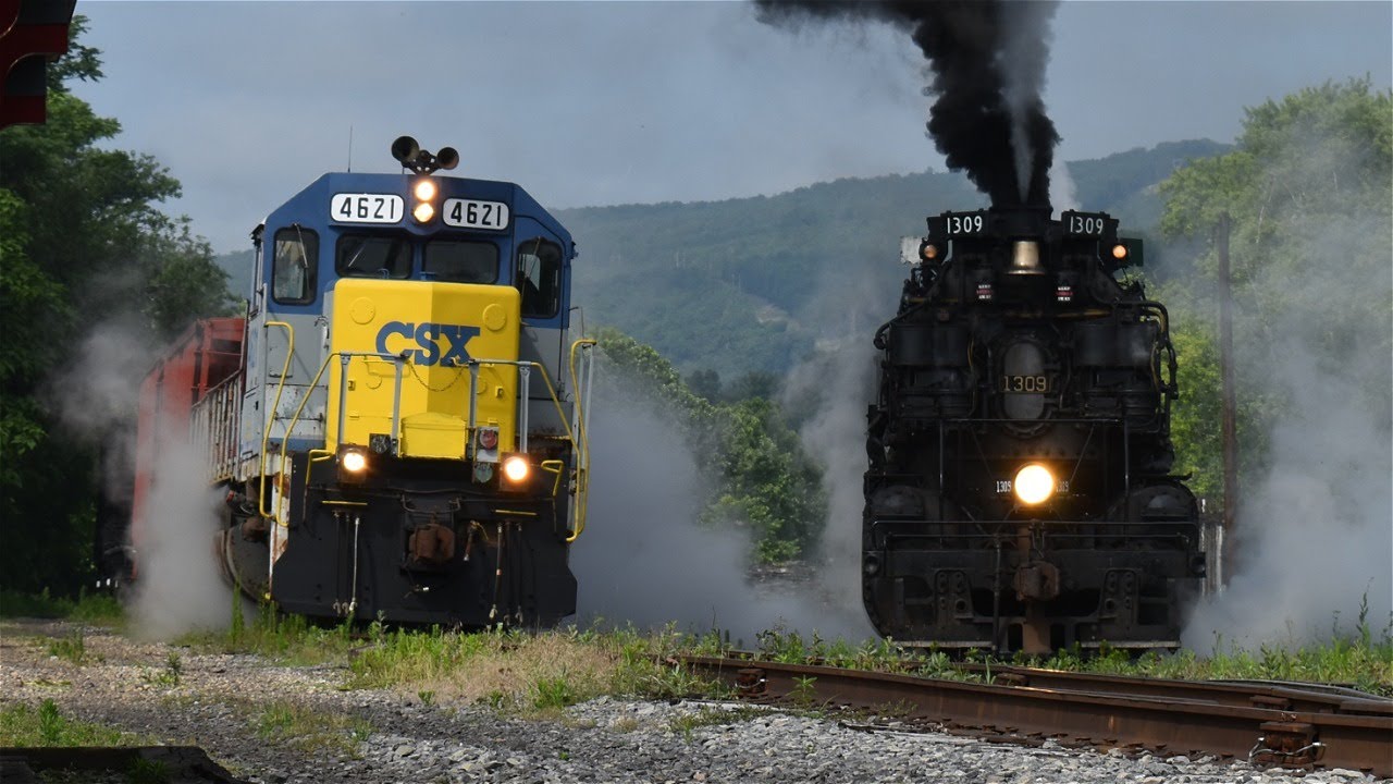 Western Maryland Scenic Railroad 1309: Maryland Thunder and the Gray Ghost - June 28, 2025