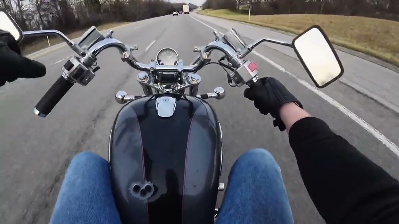Come enjoy a spring ride with me Pt.2 ( Ran out of gas right next to Gas station ) 