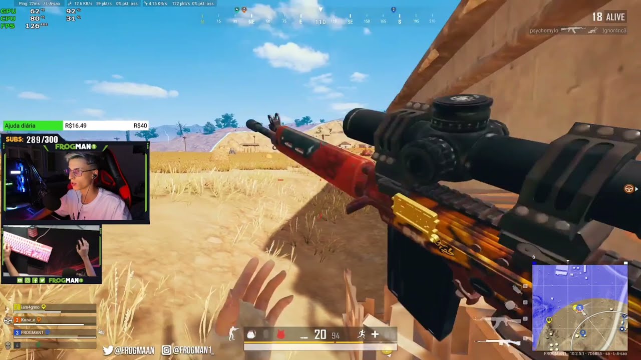 FROGMAN1 HIGHLIGHTS #9 | PUBG BATTLEGROUNDS