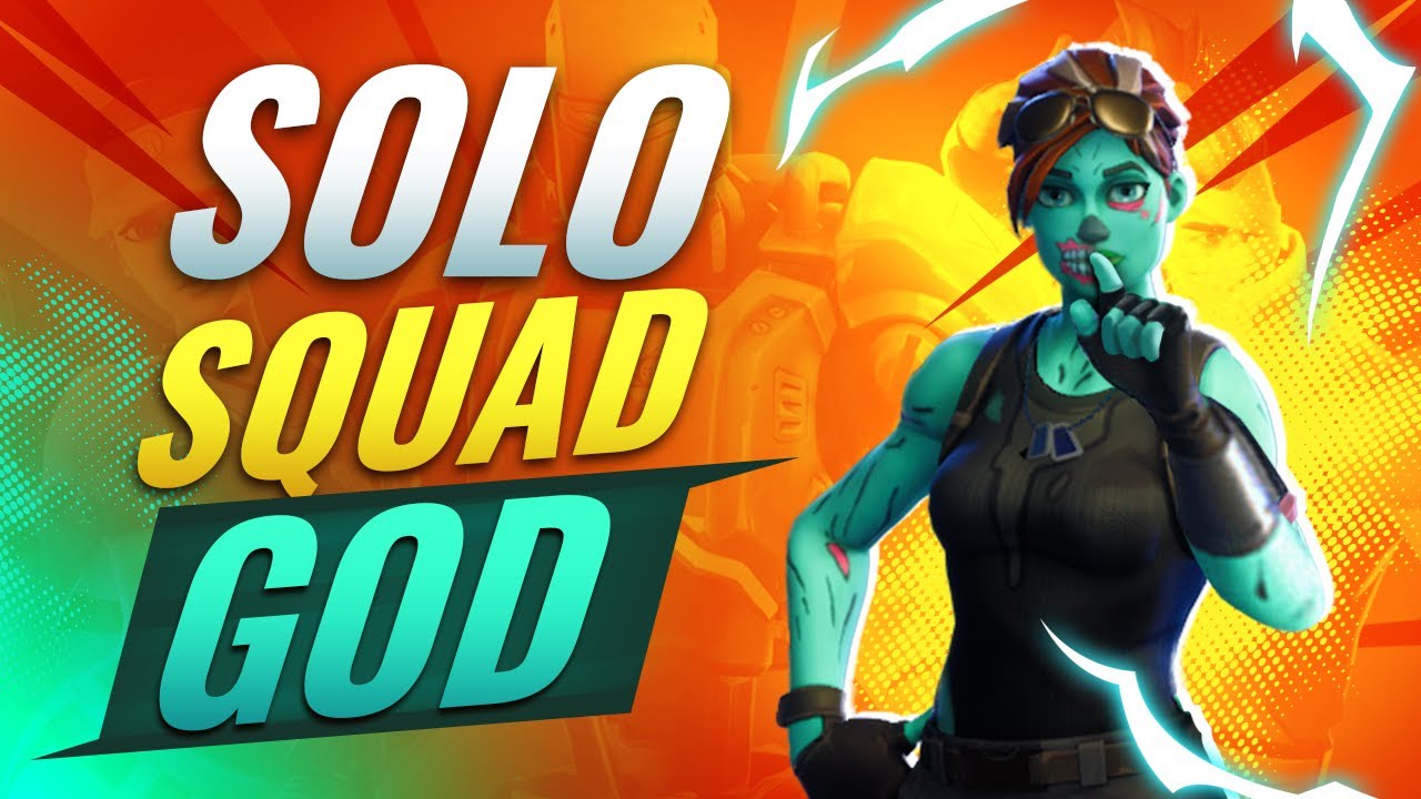 How to *SOLO SQUAD* like the Legend himself!
