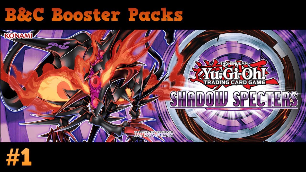Yu-Gi-Oh Shadow Specters Booster Tin Box Opening #1