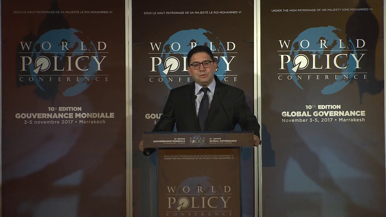 WPC2017 Dîner de gala - Nasser Bourita FR