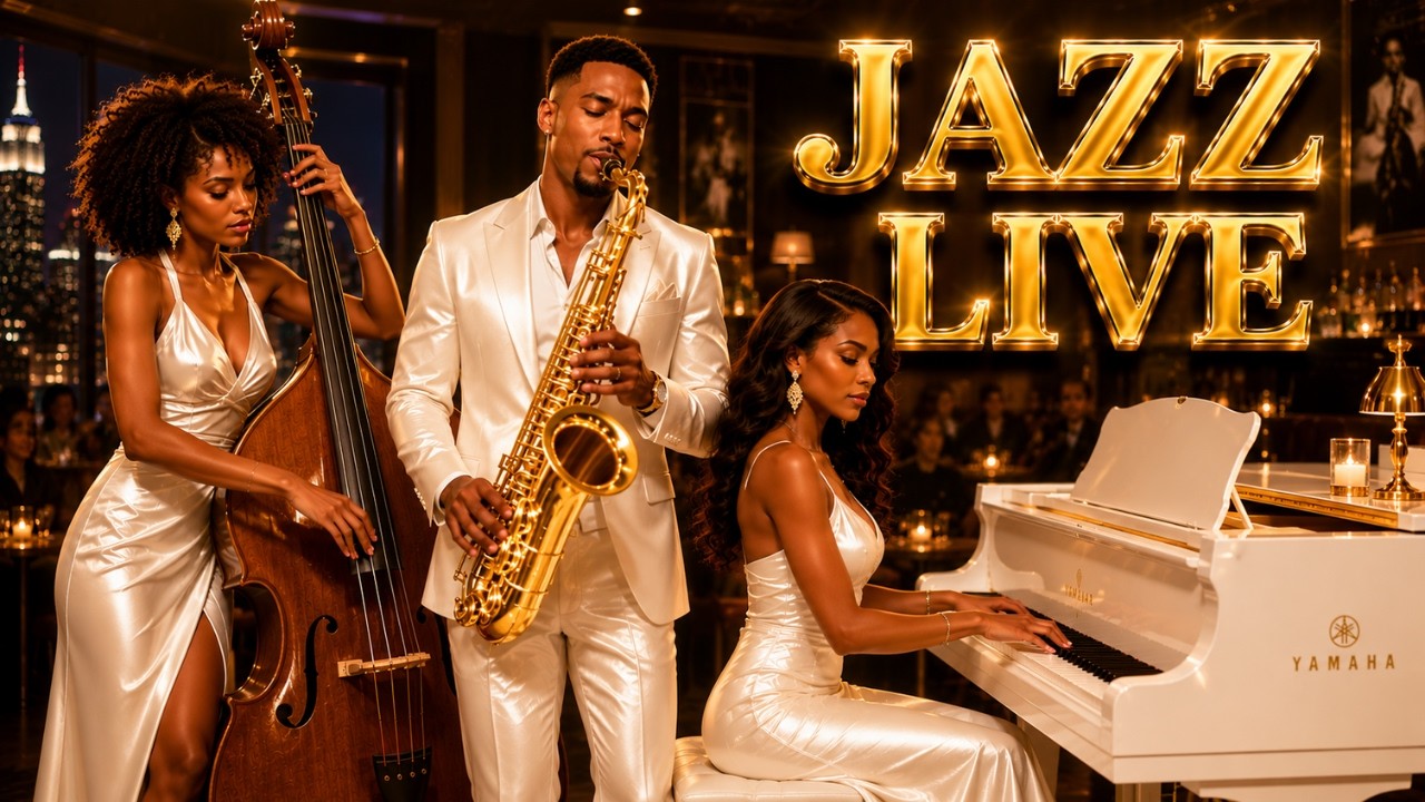 Sophisticated Jazz Live | Intimate Saxophone & Ensemble Performance🎷🎶