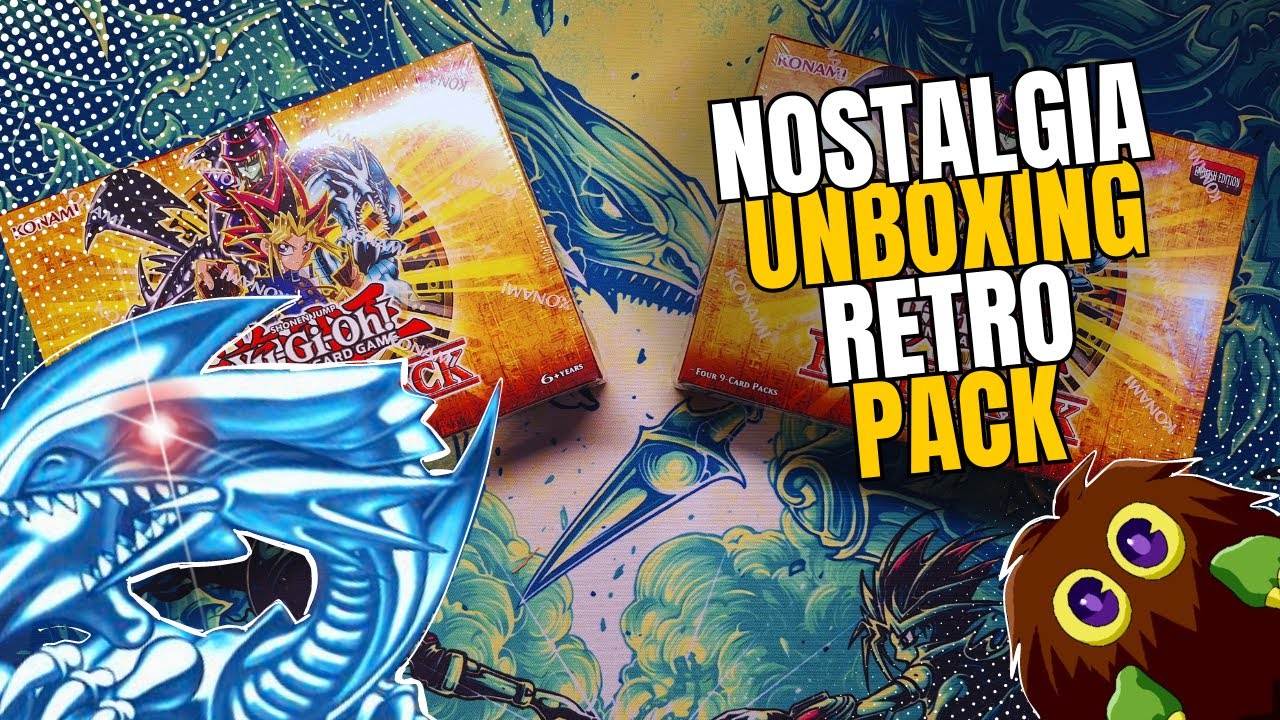 Unboxing - Yu-Gi-Oh! - RETRO PACK (PT-BR) - A NOSTALGIA EM CARTAS