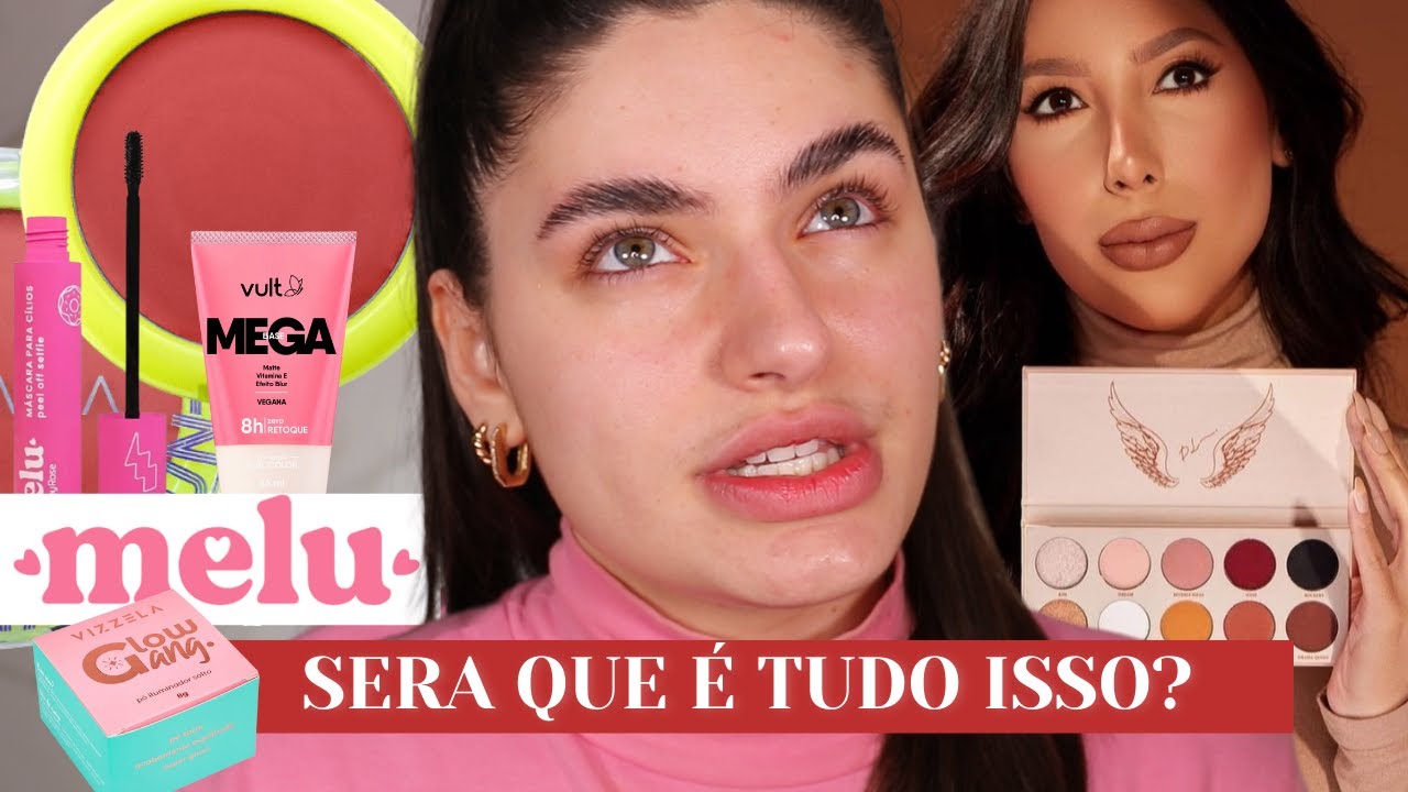 COMPRINHAS DE MAKES NACIONAIS FAMOSOS: MELU, Pri Lessa, Vult..