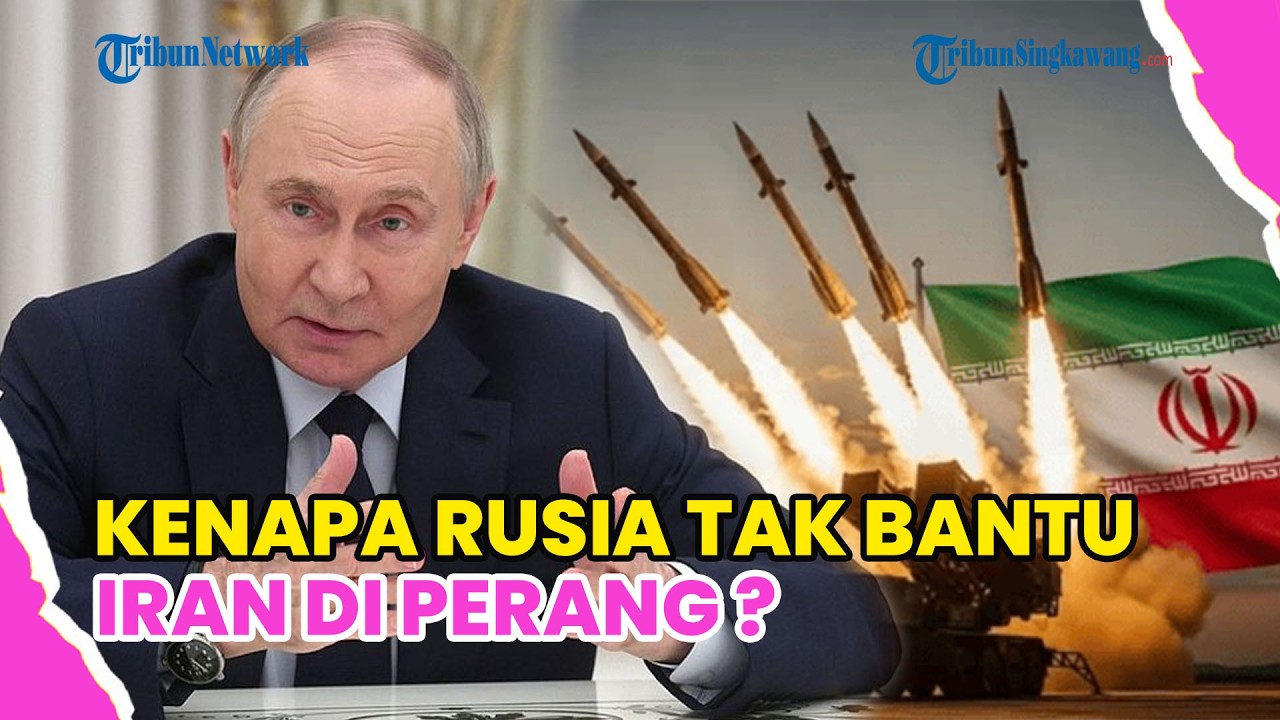 PENYEBAB RUSIA TAK PASOK SENJATA KE IRAN YANG LAGI PERANG