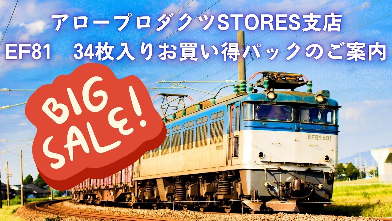 アロープロダクツSTORES支店「EF81お買い得パック」商品説明