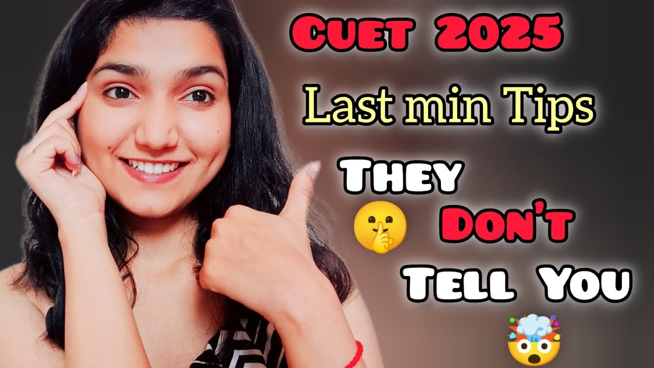 CUET 2025: Avoid These Mistakes on Exam Day | Last-Minute Guide 🤫