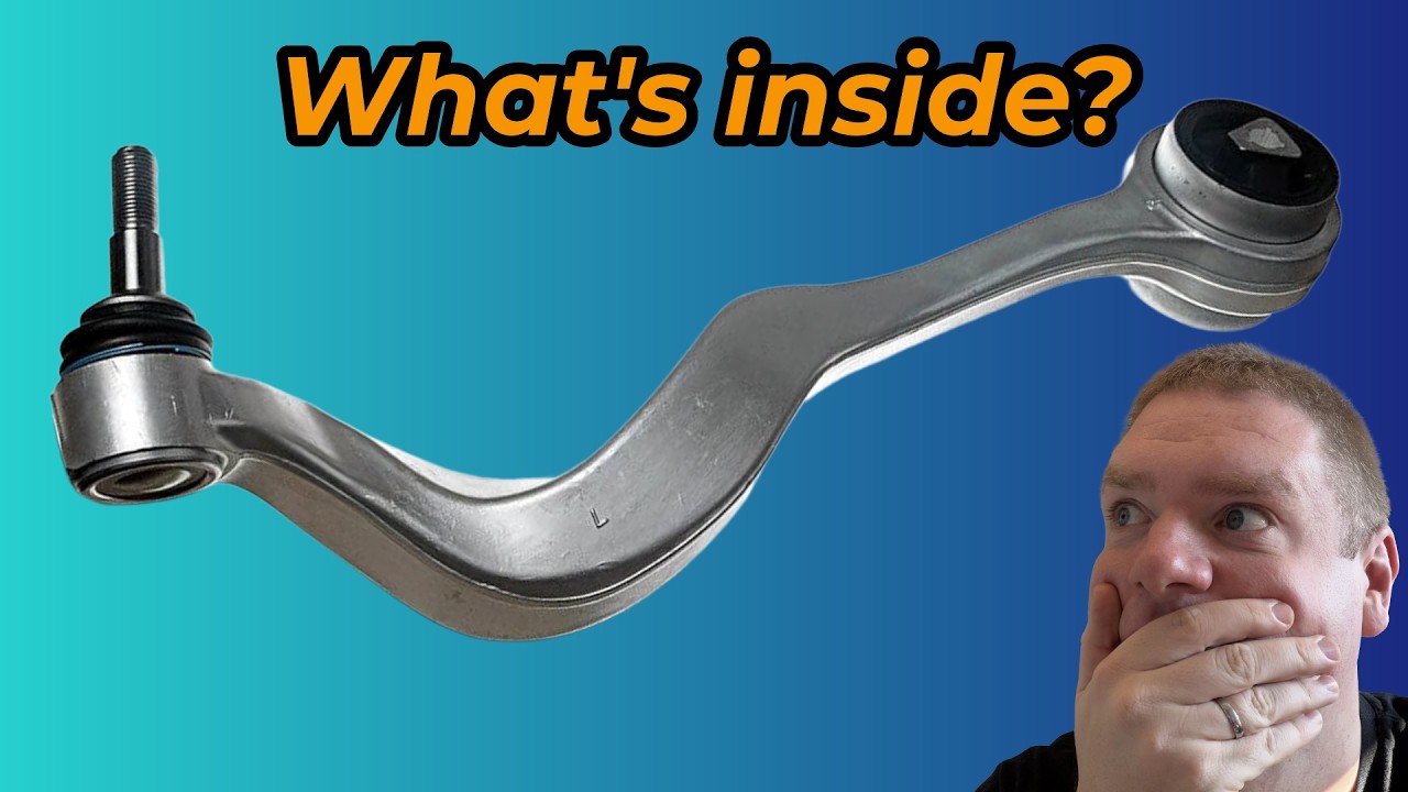 Failed BMW suspension arm: destructive teardown