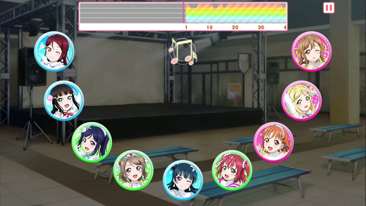 Love Live! School Idol Festival - Aquors 「MY Mai☆TONIGHT」 Difficult: Normal - Full Combo