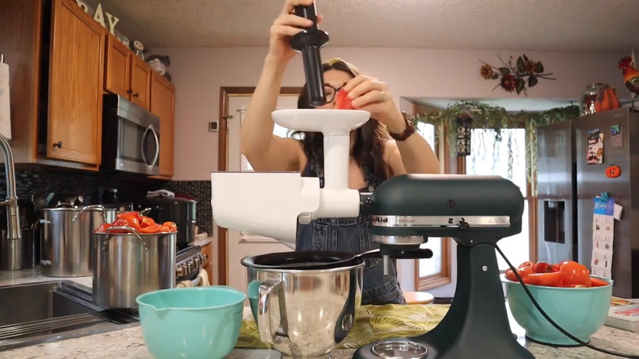 How To Make Tomato Juice With A Kitchenaid